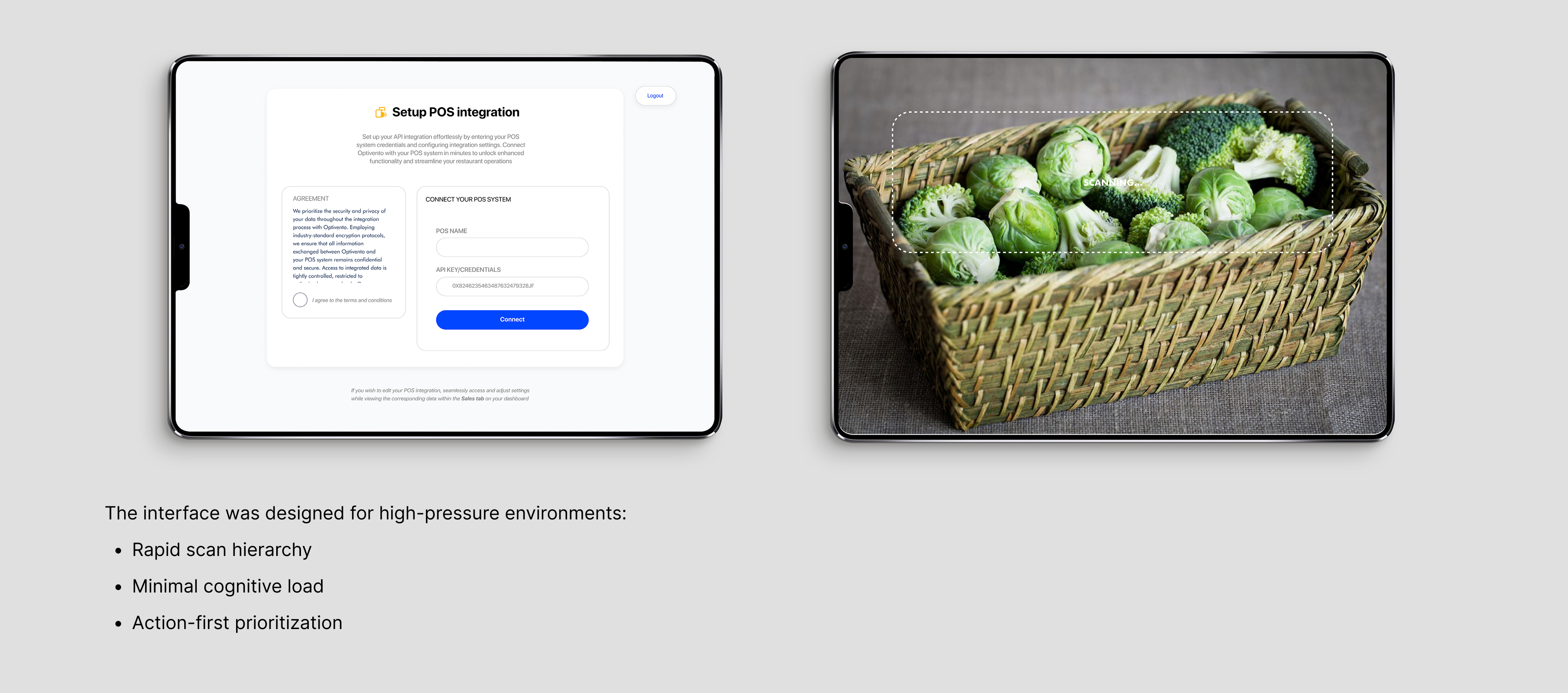 Inventory scanning capabilities using the device camera